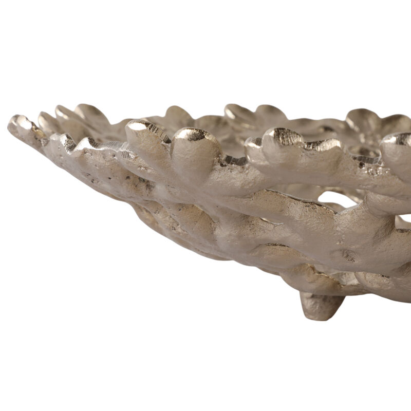 S/2 Cut-out Flower Metal Bowls image number 4