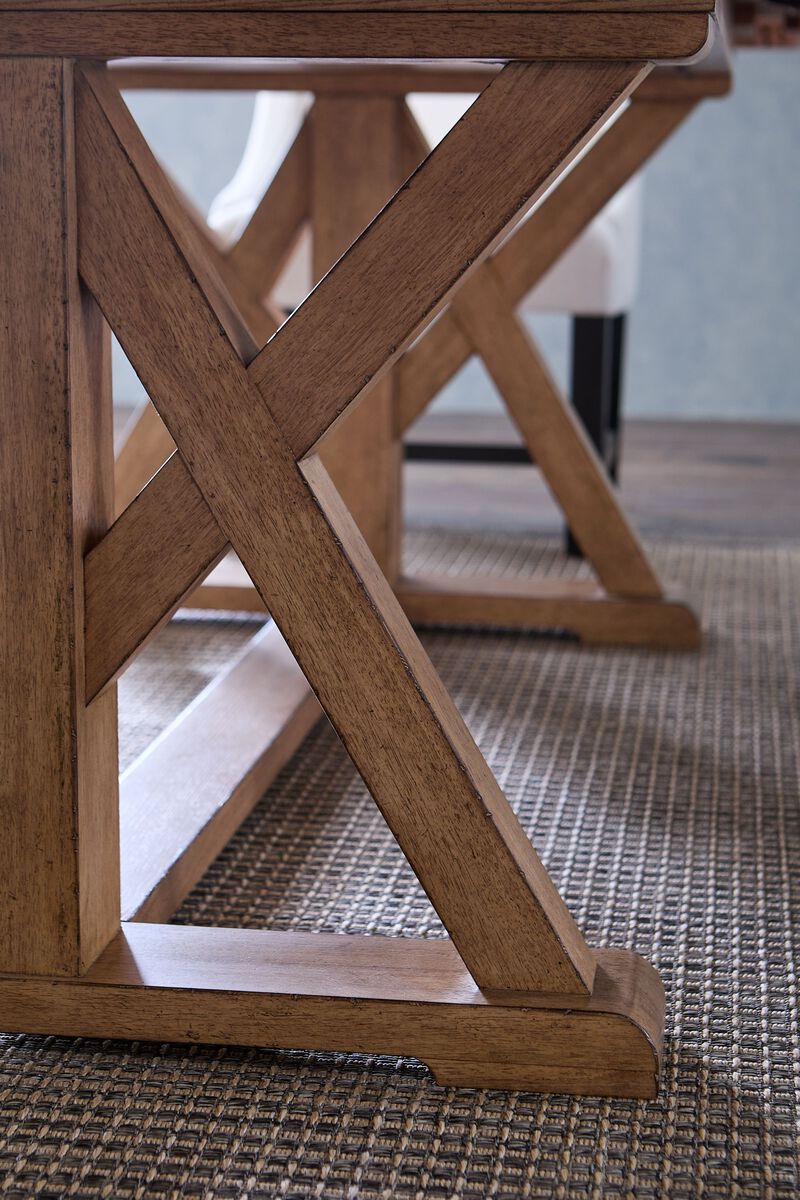 Today's Traditions Trestle Dining Table image number 2