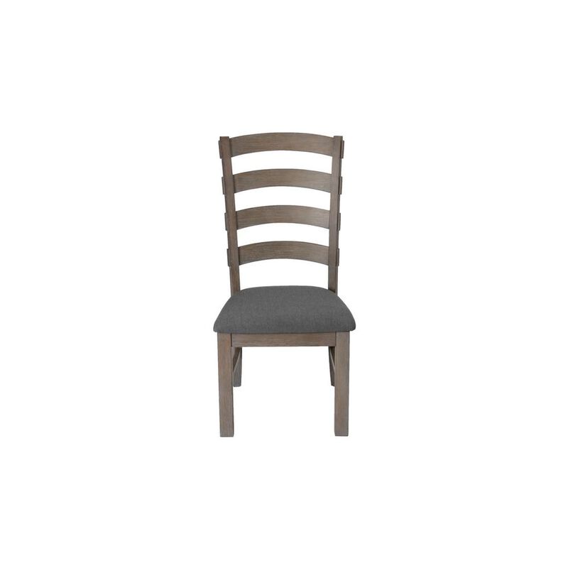 Best Quality Furniture Single Chair, Gray Linen On Seat image number 3