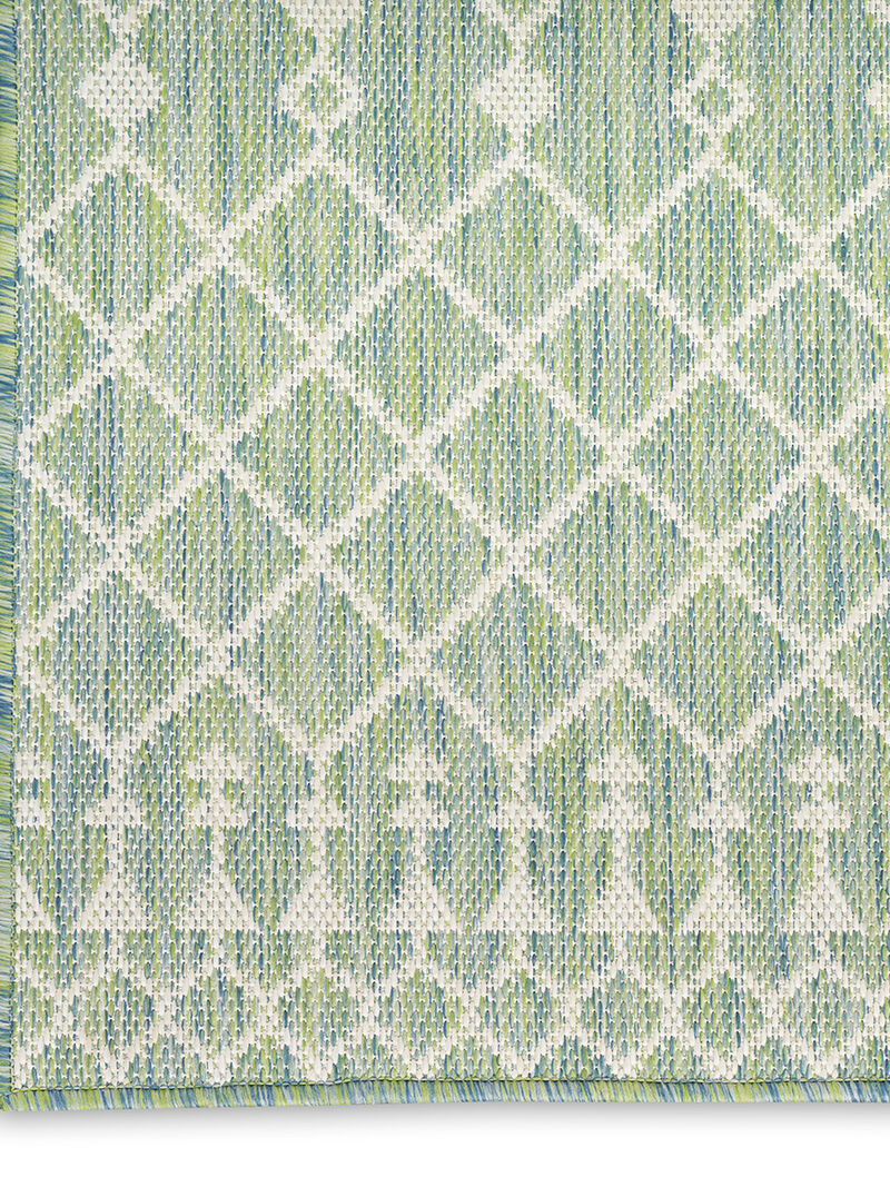 Positano POS02 Blue/Green 6' x 9' Rug