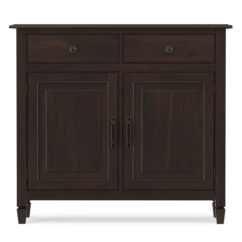 Connaught 40 inch Wide Solid Wood Traditional Entryway Storage Cabinet image number 3