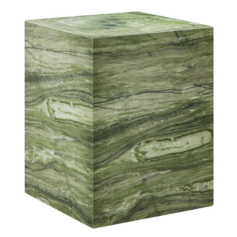 Modway Jordana Square Plinth Indoor - Outdoor Patio Concrete Side Table image number 0