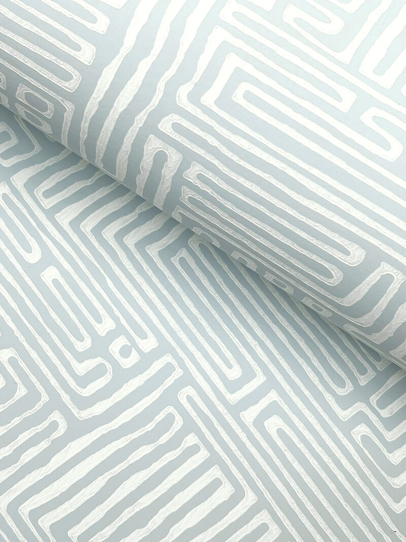 Passages Blue Wallpaper (Set of 2) image number 1
