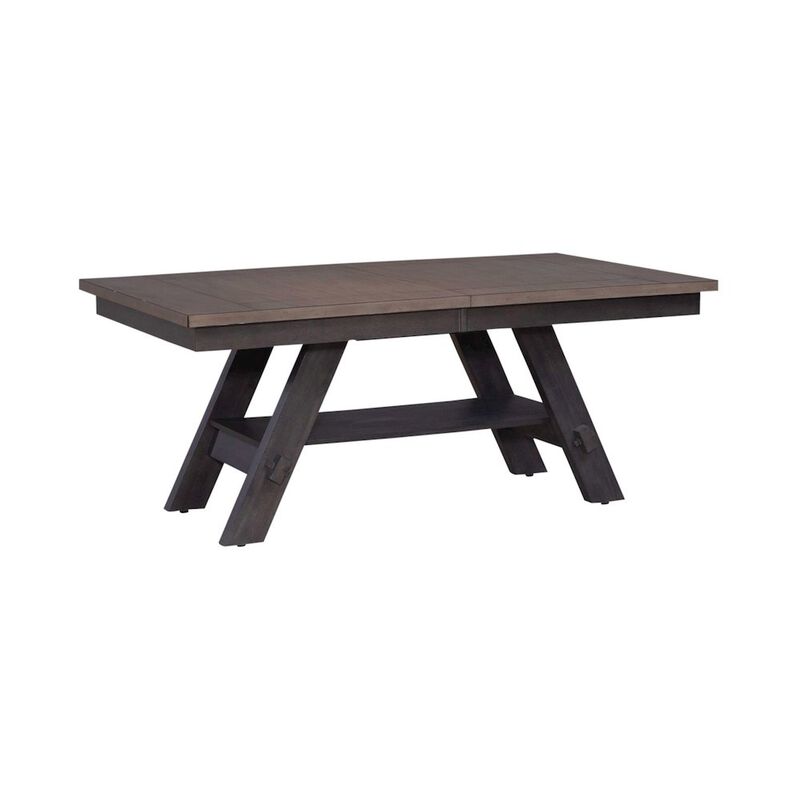 Liberty Furniture Lawson Rectangular Table in Rubberwood Solids w/ White Oak Veneers image number 0