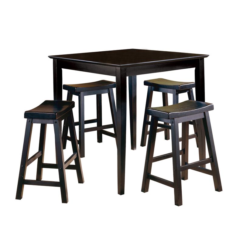 Streamdale 29'' Bar Stools, Saddle Seat Wood (Set of 2) image number 7