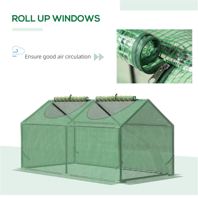 Portable Walk-in Greenhouse for Backyard Patio and Balcony Gardening