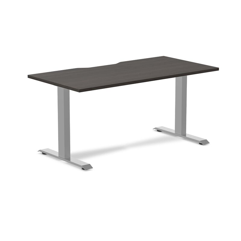 Desky Zero Scalloped Laminate Office Desk image number 0