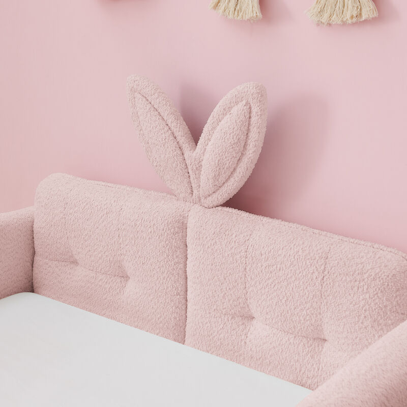 Wanrif Kids Upholstered Platform Bed image number 4