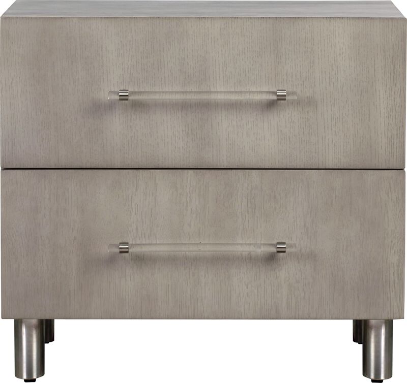 Argento Nightstand in Misty Grey