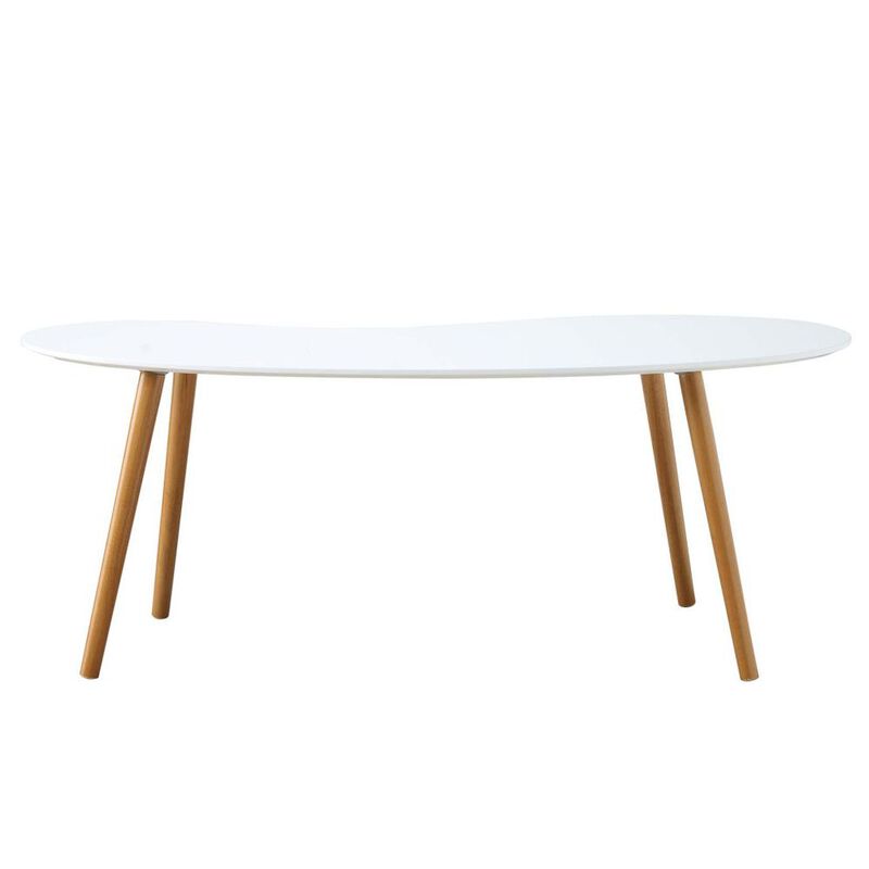 Convience Concept, Inc. Oslo Bean Shaped Coffee Table