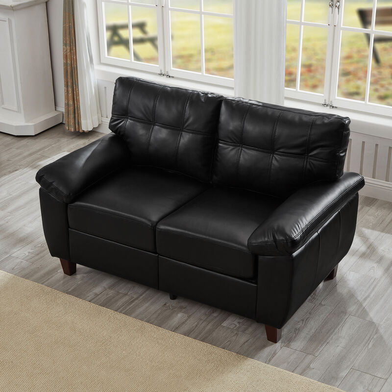 Mifnes PU Leather Loveseat image number 1