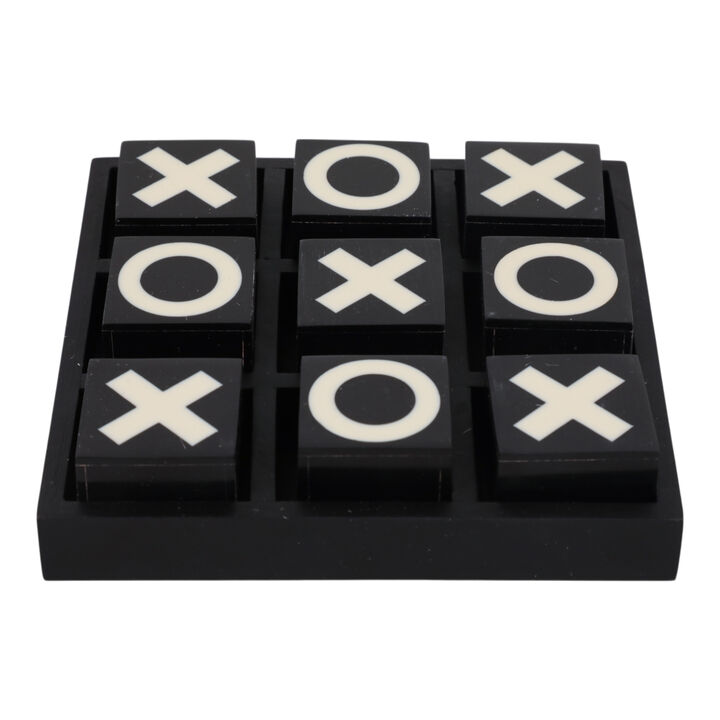 6" Resin Tic-tac-toe Set