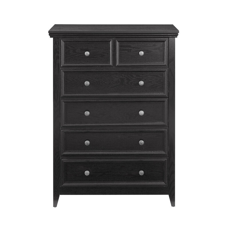 Rurwod Modern 6-Drawer Chest image number 0