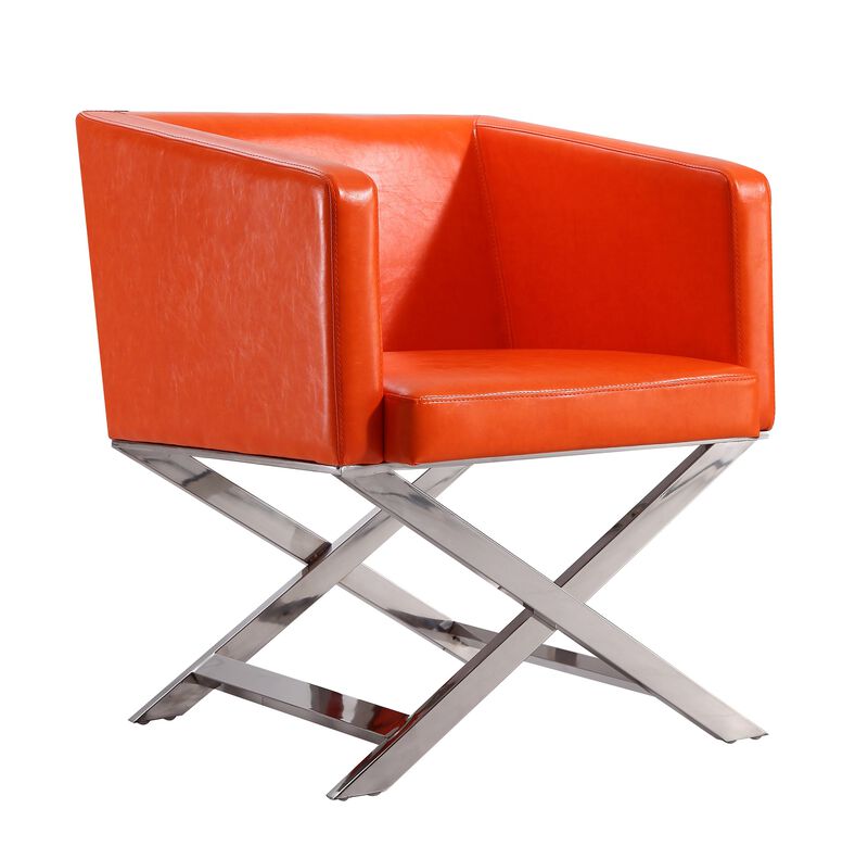 Hollywood Orange Accent Chairs (Set of 2)