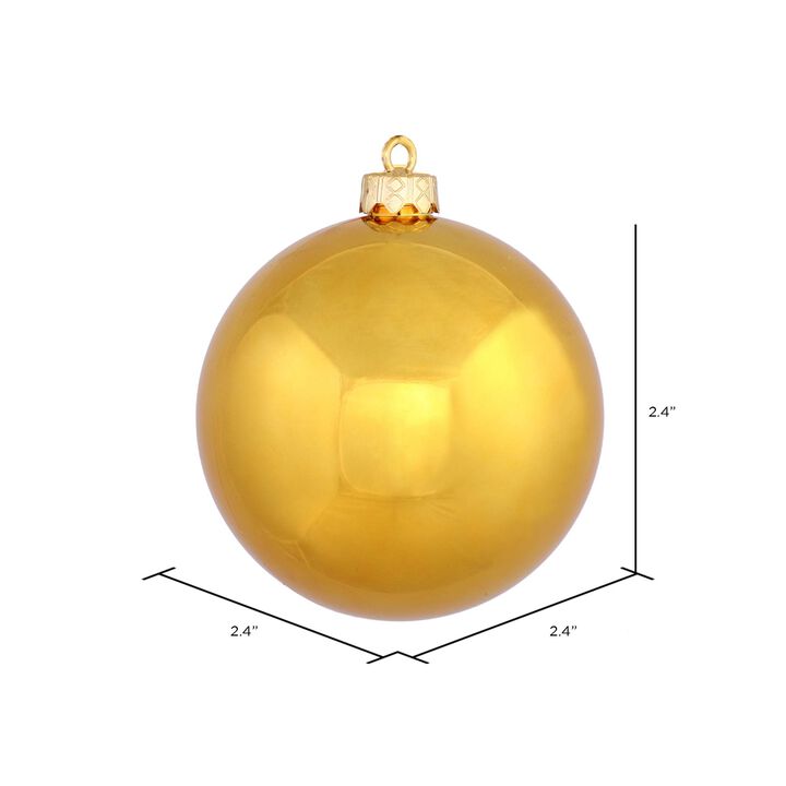 Vickerman Antique Gold Shiny Ball UV 24/Bag -
