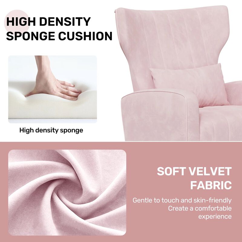 Modern Accent Chair Armchair for Living Room Bedroom Single Sofa Lounge Seating image number 2