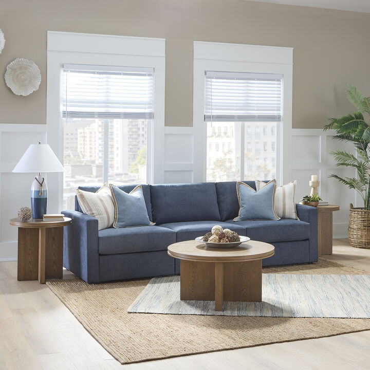 Flex Denim Sofa With Standard Arm