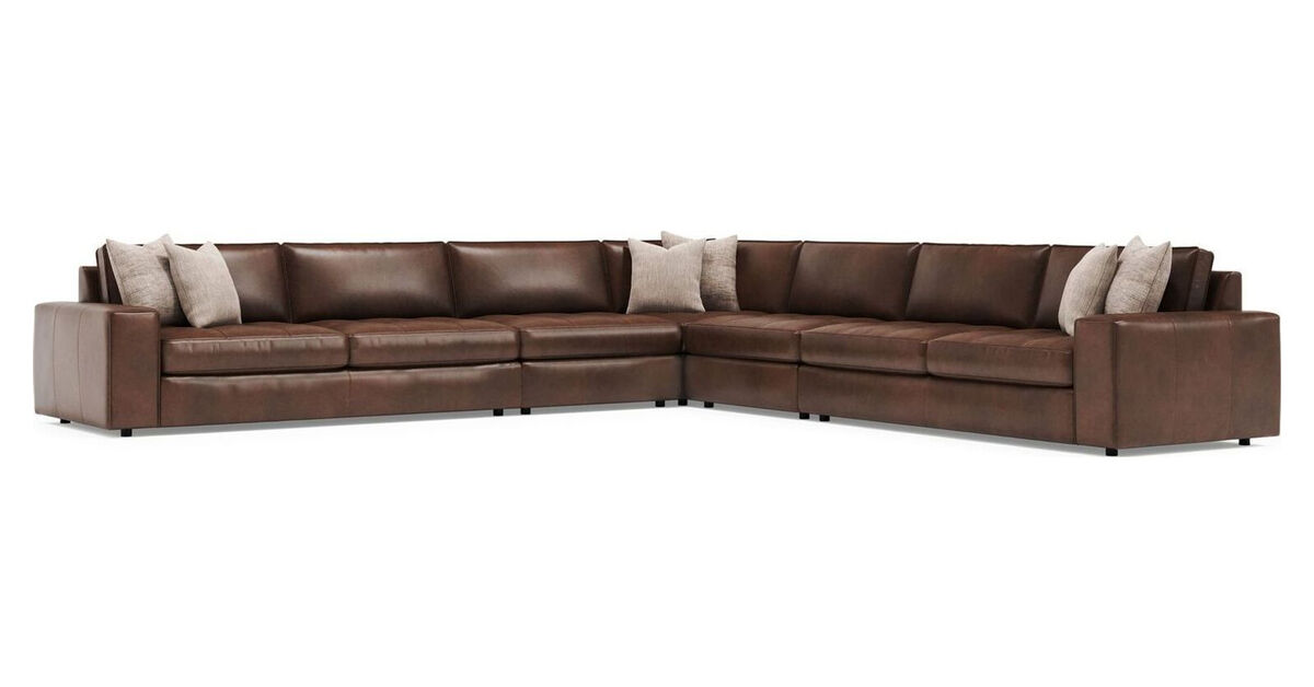 Nest Leather Sectional