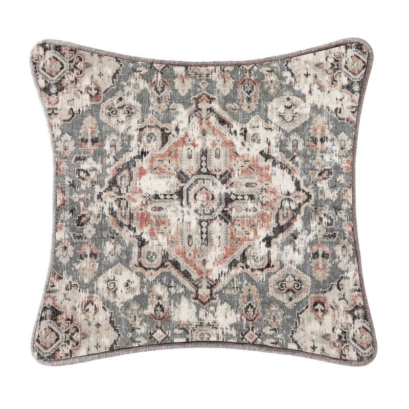 Carmen Kilim Taupe Euro Sham image number 0