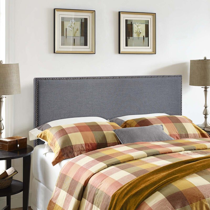 Modway - Region Nailhead Queen Upholstered Headboard image number 7