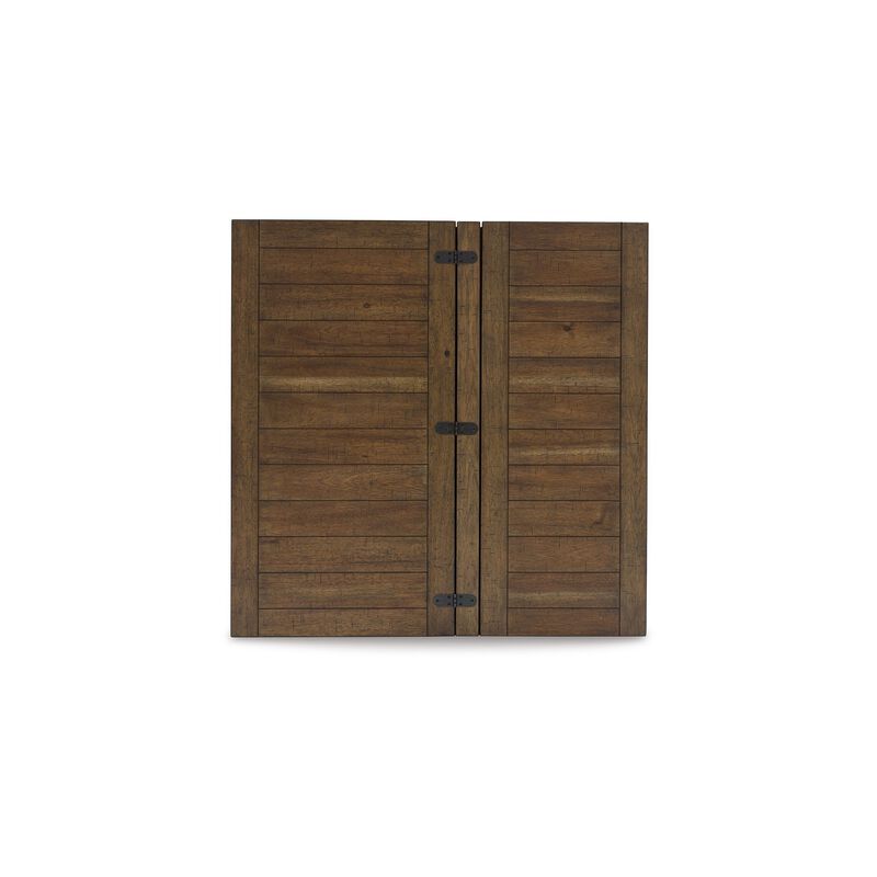 Chip Lift Top Coffee Table, Hidden Storage, 36 Inch Brown Acacia Wood