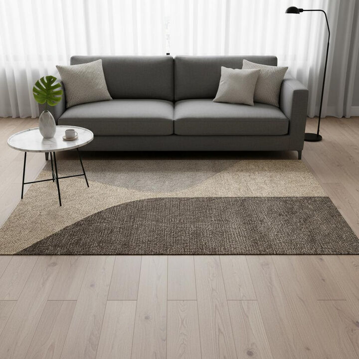 HomeRoots Geometric Area Rug