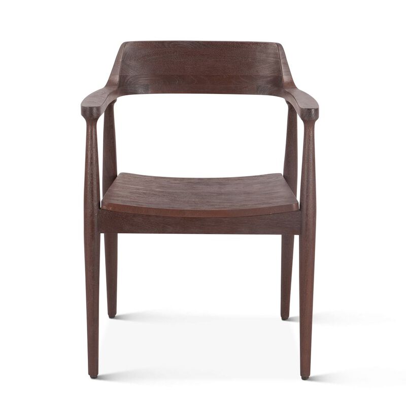 World Interiors Oxford Dining Chair with Walnut Finish