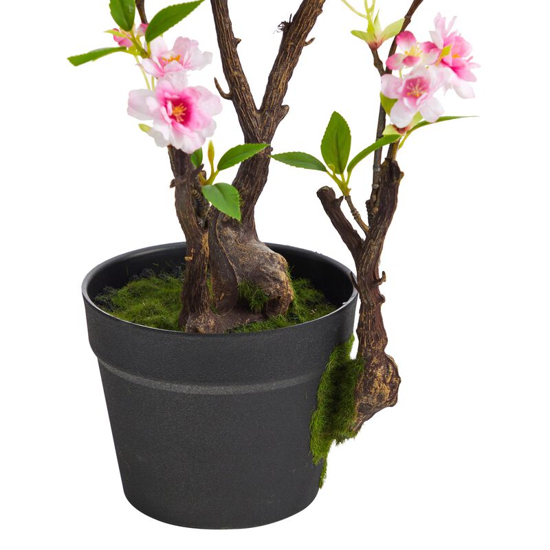 HomPlanti 2.5" Cherry Blossom Artificial Plant