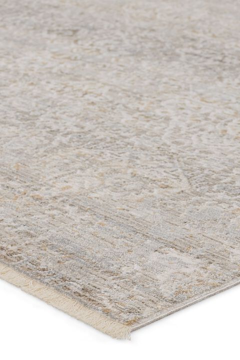 En Blanc Wayreth Lily White 3' x 8' Runner Rug by Label J x Jaipur Living