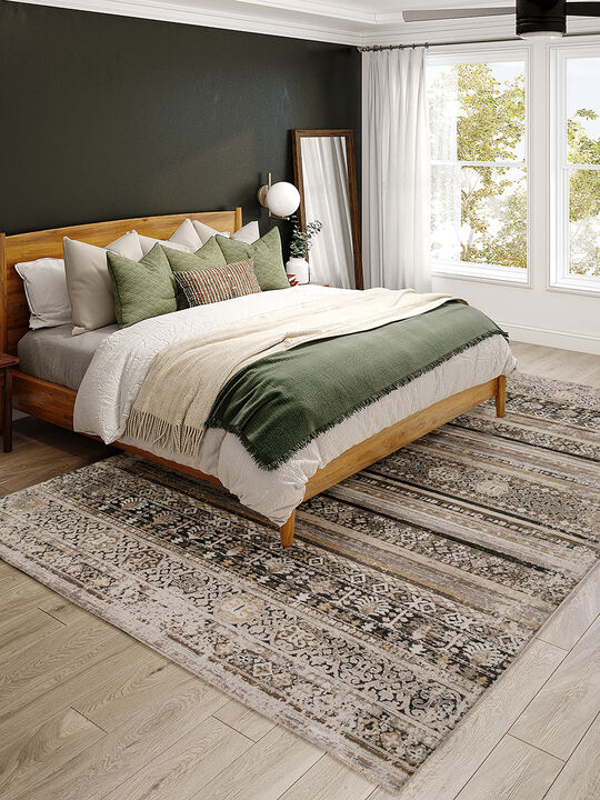 Antalya AY1 Taupe 3'3" x 5'3" Rug