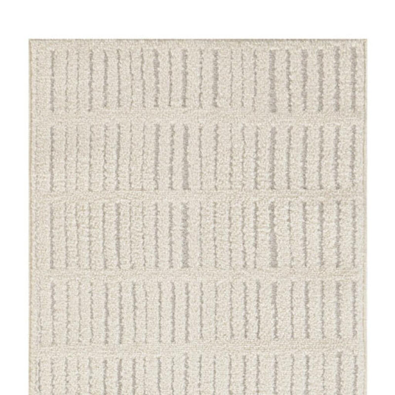 HomeRoots Geometric Runner Rug image number 2
