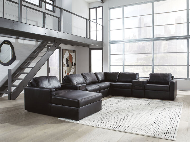 ModMax II 8-Piece Sectional with Chaise and Audio Consoles image number 1