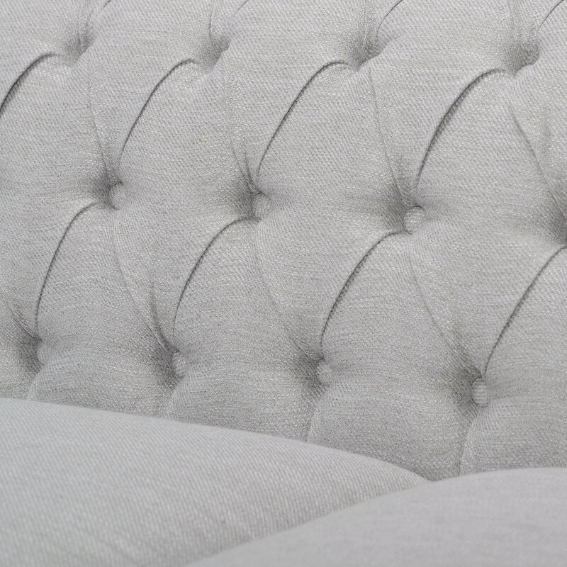 Christopher Knight Home Parksley Contemporary Tufted Chesterfield 3 Seater Sofa