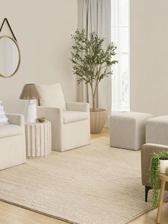 Pure Knots KNT01 Beige 9'9" x 13'9" Rug