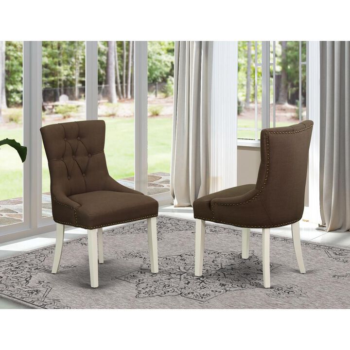 Dining Chair Linen White, FRP2B19