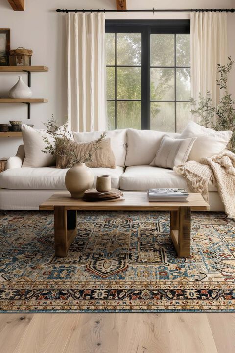 Bazaar Hera Multi 5'3" x 7'6" Rug