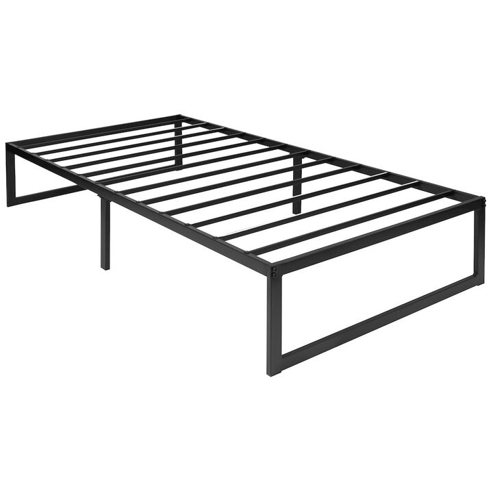 Flash Furniture 14 in Metal Platform Bed Frame - (Twin)
