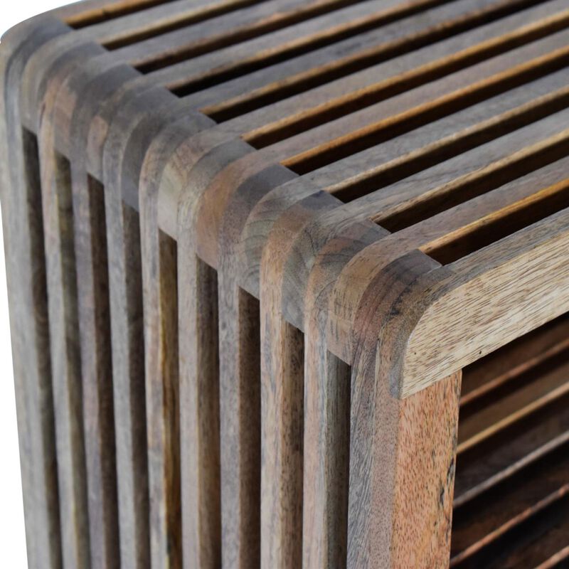 Artisan Furniture Solid Wood Soba Wall Mounted Bedside