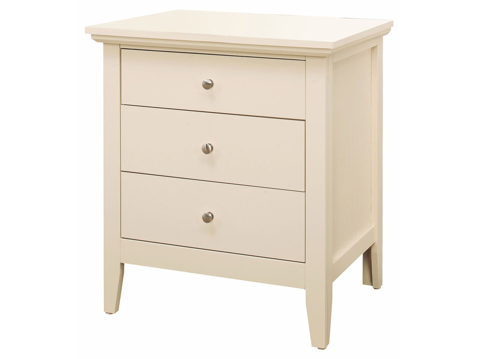 Hammond 3-Drawer Nightstand (26 in. H x 18 in. W x 24 in. D)