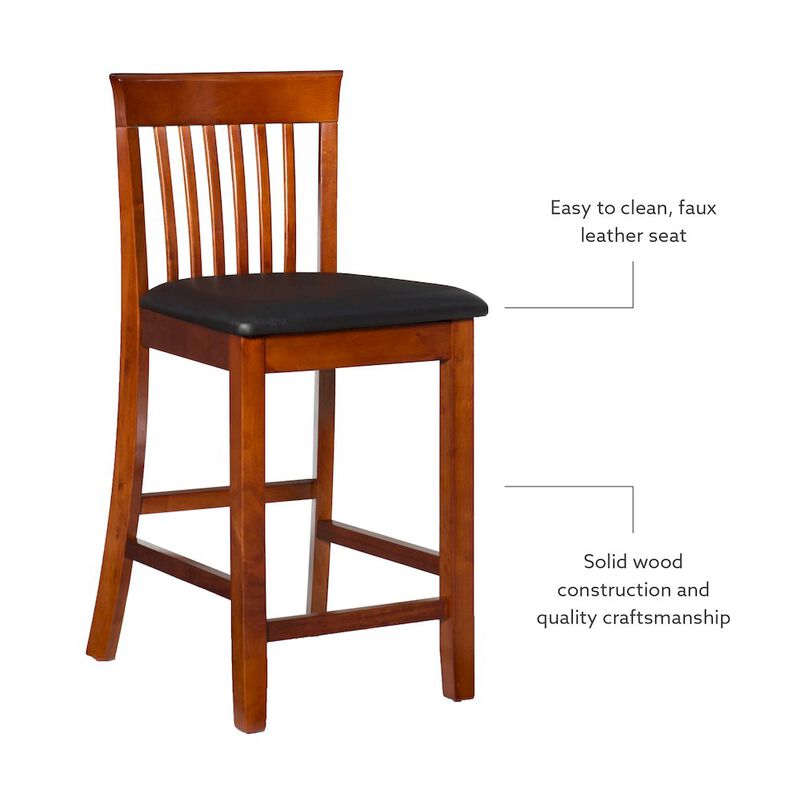 Linon Triena Craftsman Bar Stool image number 5