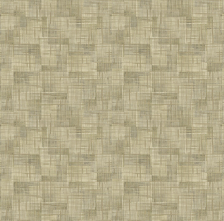 Ting Brown Lattice Wallpaper