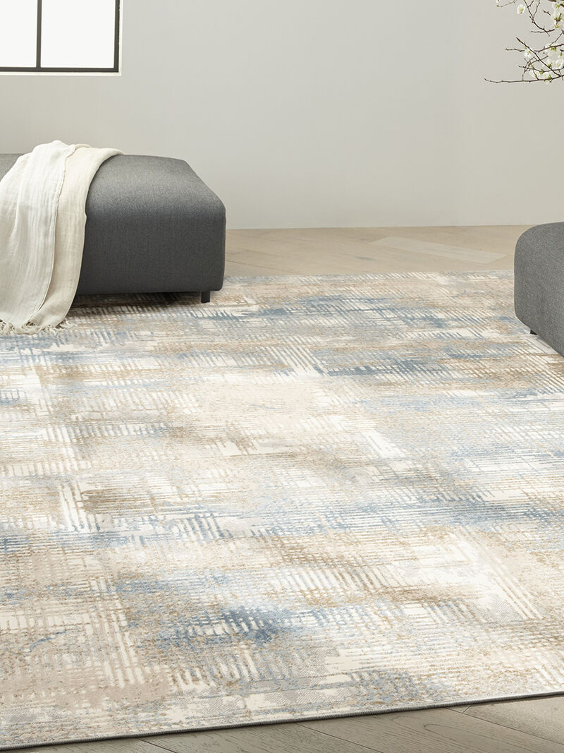 CK950 Rush CK951 Blue/Beige 9' x 12' Rug