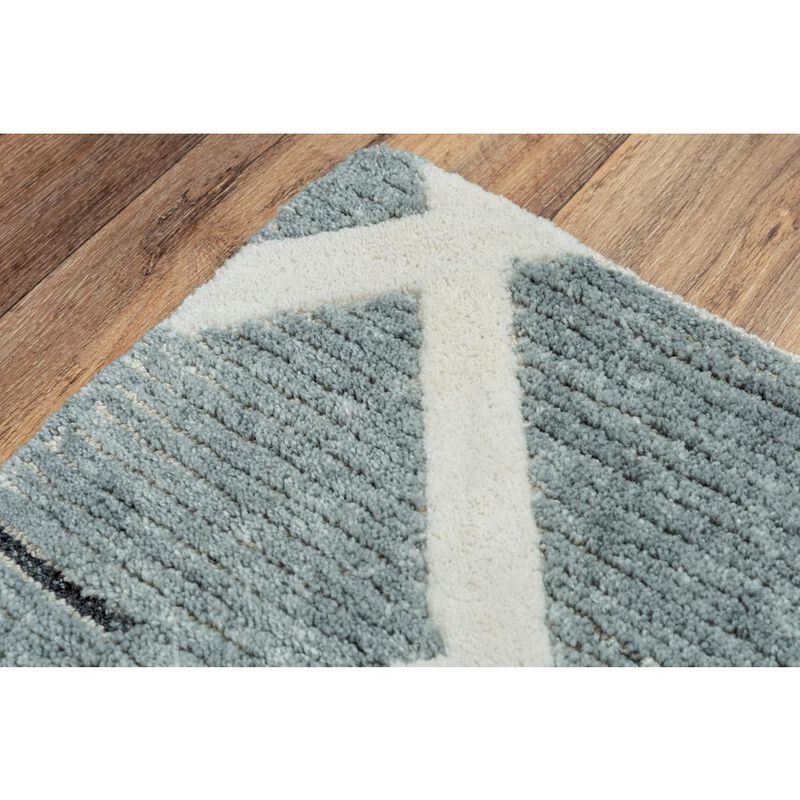 Honey Gray 7'6"X9'6" Hand-Tufted Rug