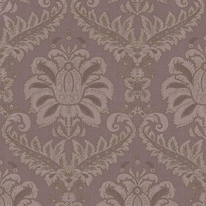 Ornamenta Damask Purple Lilac Wallpaper 35928