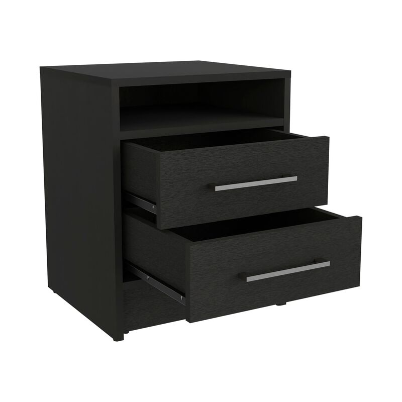 Nightstand Chase, Bedroom, Black