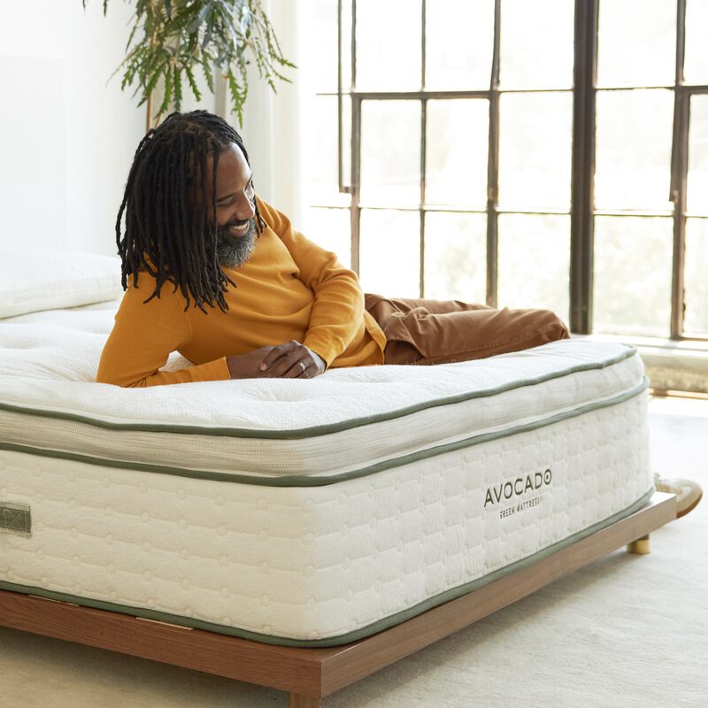 Avodado Green Pillowtop Twin XL Mattress image number 4
