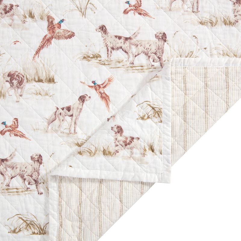 Hunt Life Queen Reversible Quilt Set image number 4