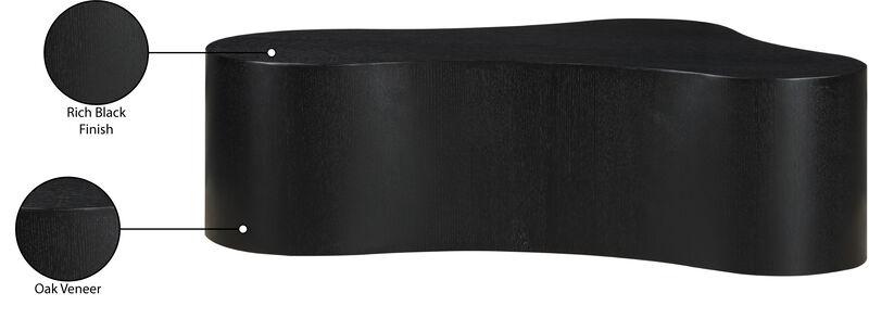 Meridian Furniture Zaire Black Coffee Table image number 6