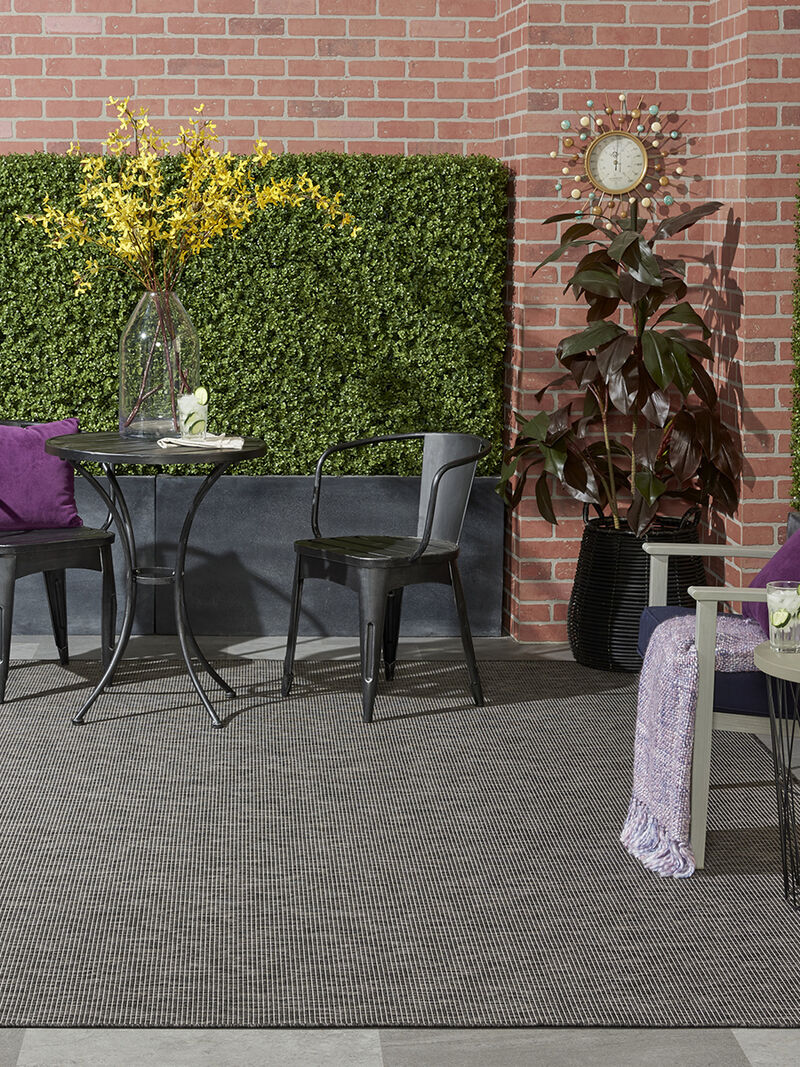 Positano POS01 Charcoal 6' x 9' Rug