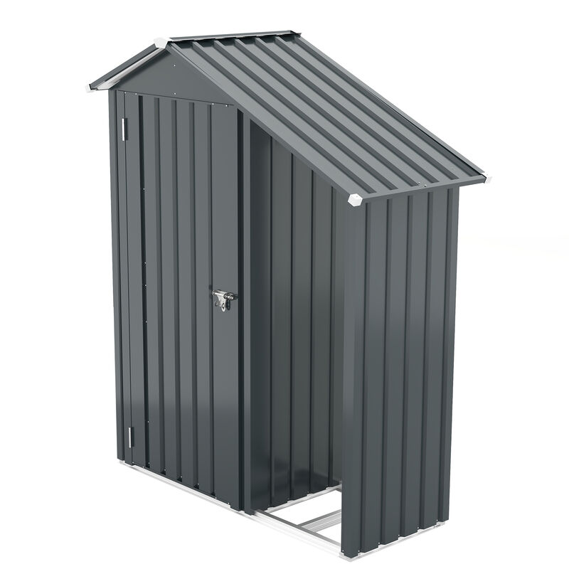 Small Metal Compact Garden shed with High-quality Galvanized Iron Sheet image number 0